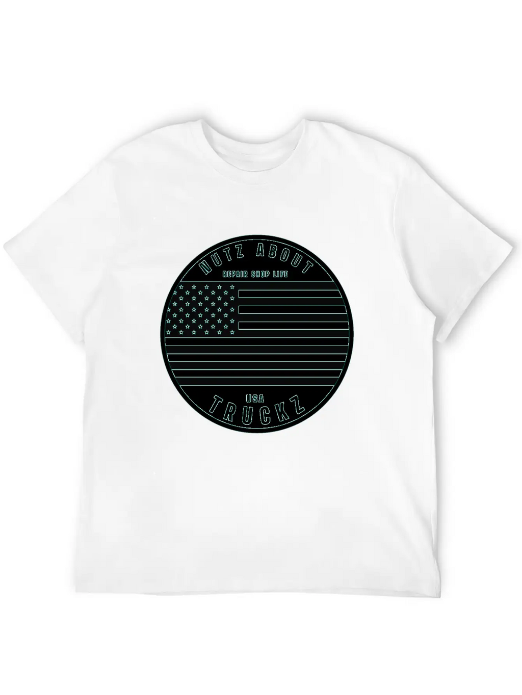 Nutz About USA Truckz Unisex Casual T-Shirt – Clean Design For Daily Comfort