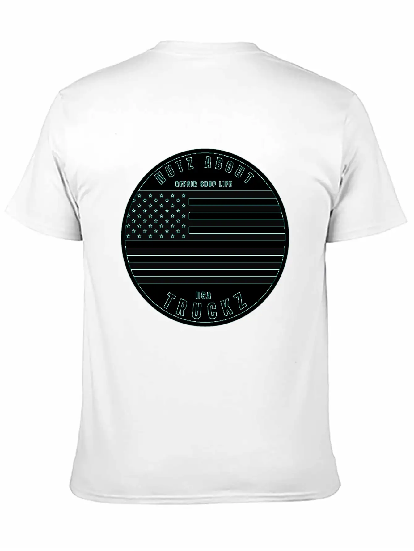 Nutz About USA Truckz Unisex Casual T-Shirt – Clean Design For Daily Comfort