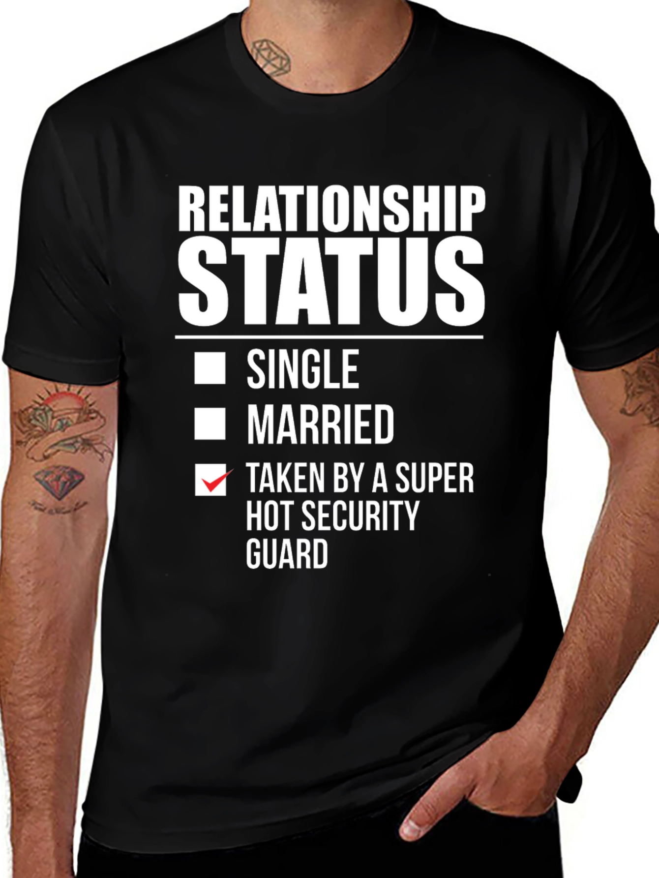 Taken By a Hot Security Guard T-Shirt