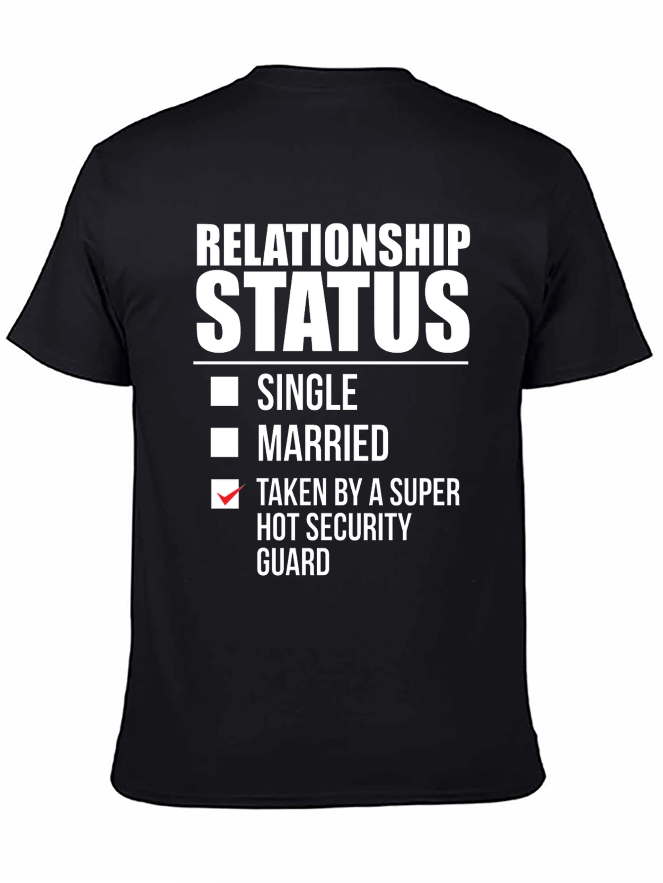 Taken By a Hot Security Guard T-Shirt