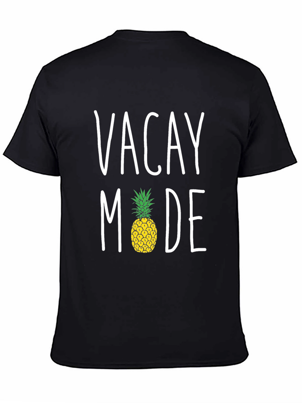 Vacay Mode Pineapple Graphic T-Shirt - Summer Style