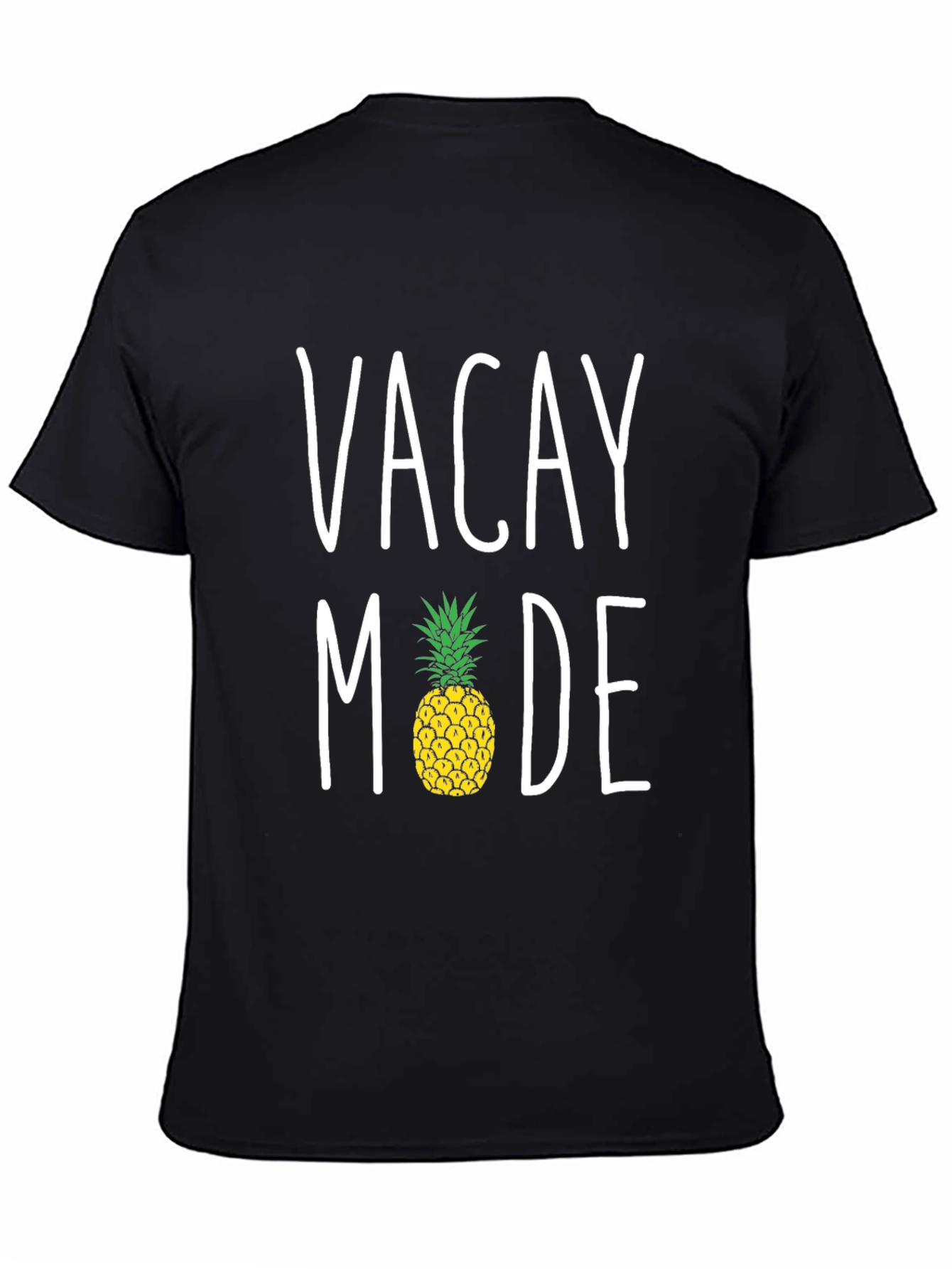 Vacay Mode Pineapple Graphic T-Shirt - Summer Style