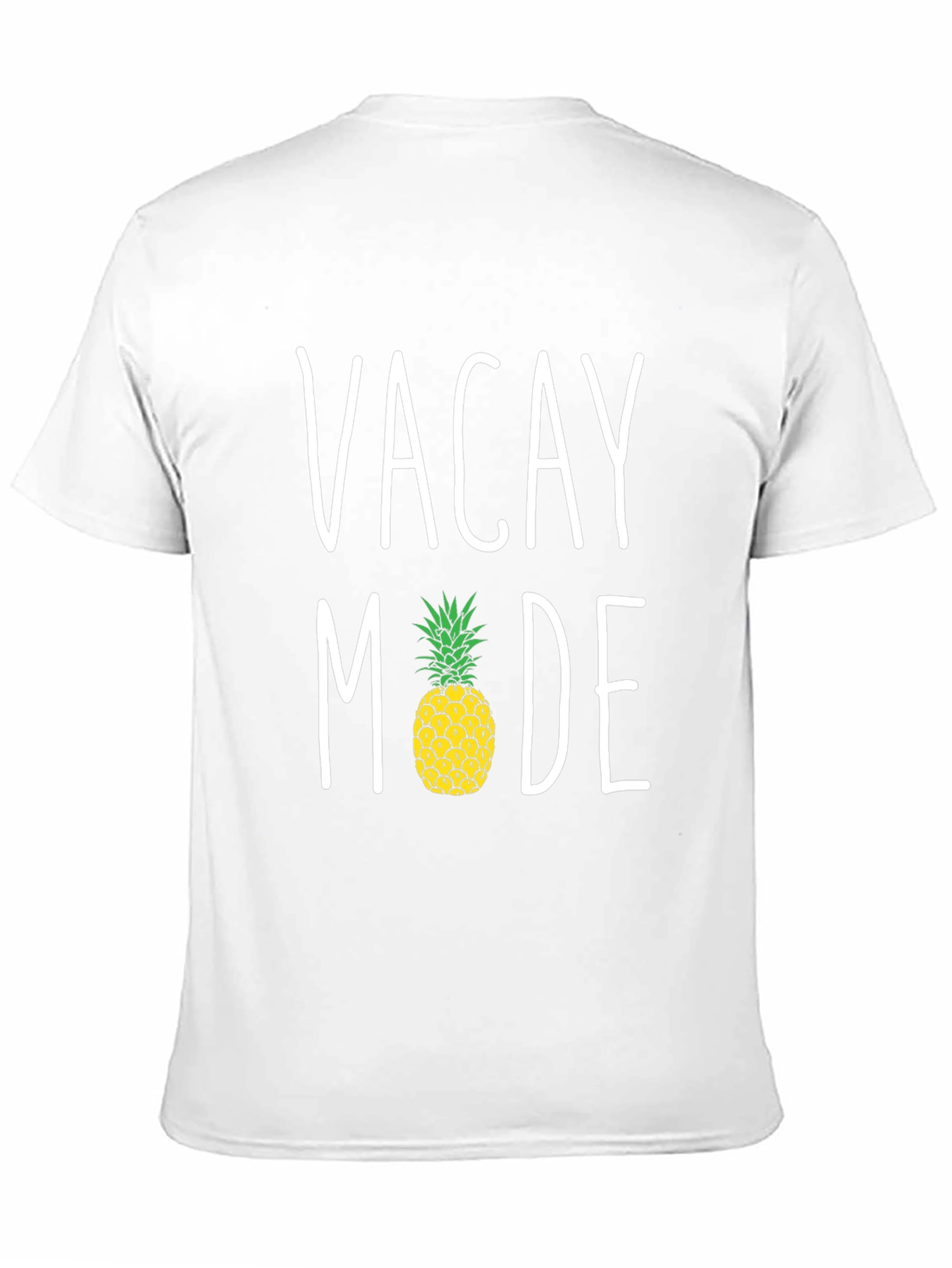 Vacay Mode Pineapple Graphic T-Shirt - Summer Style