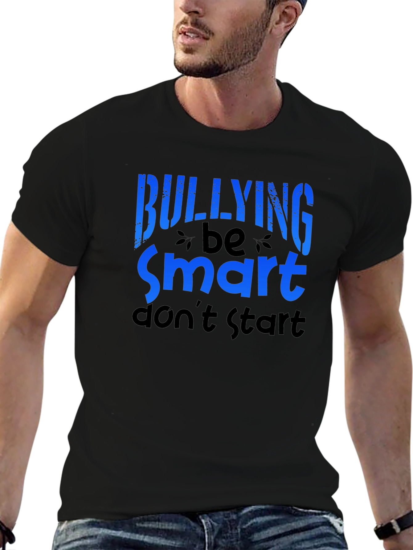 Anti Bullying T-Shirt - Be Smart Dont Start