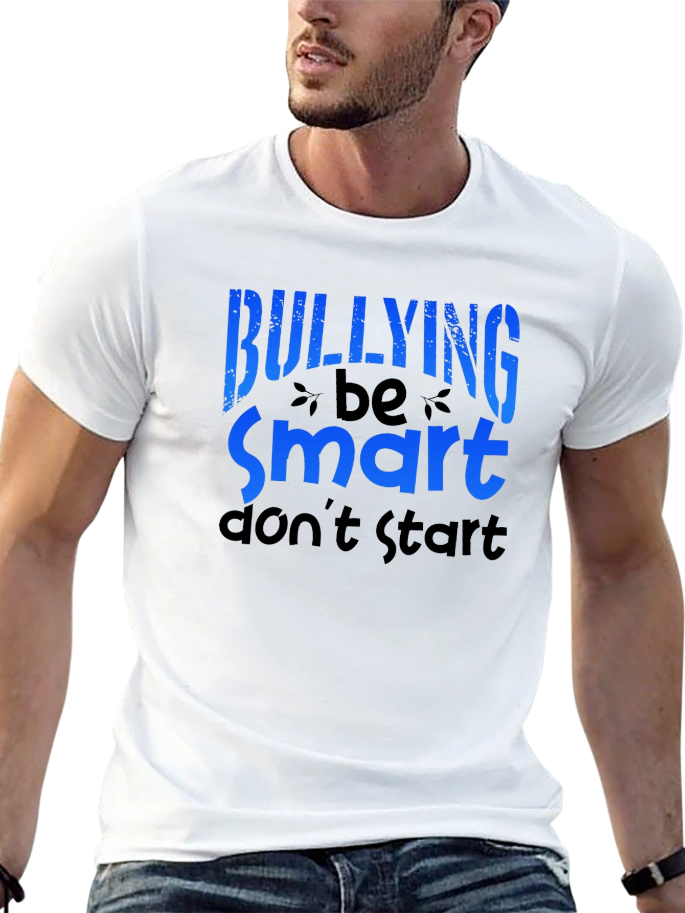 Anti Bullying T-Shirt - Be Smart Dont Start