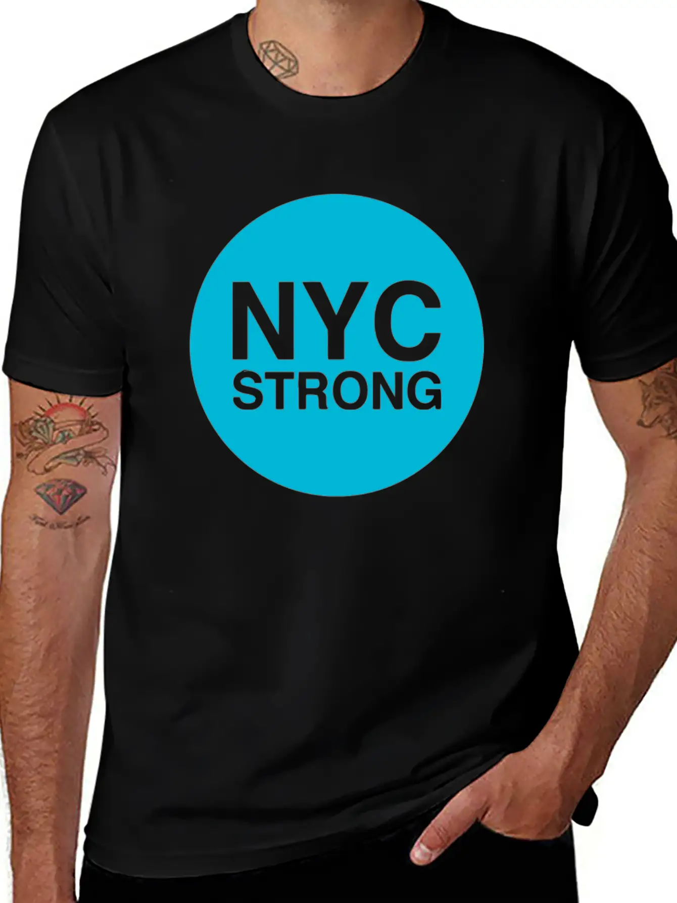 Nyc Strong Unisex Casual T-Shirt – Clean Design For Daily Comfort