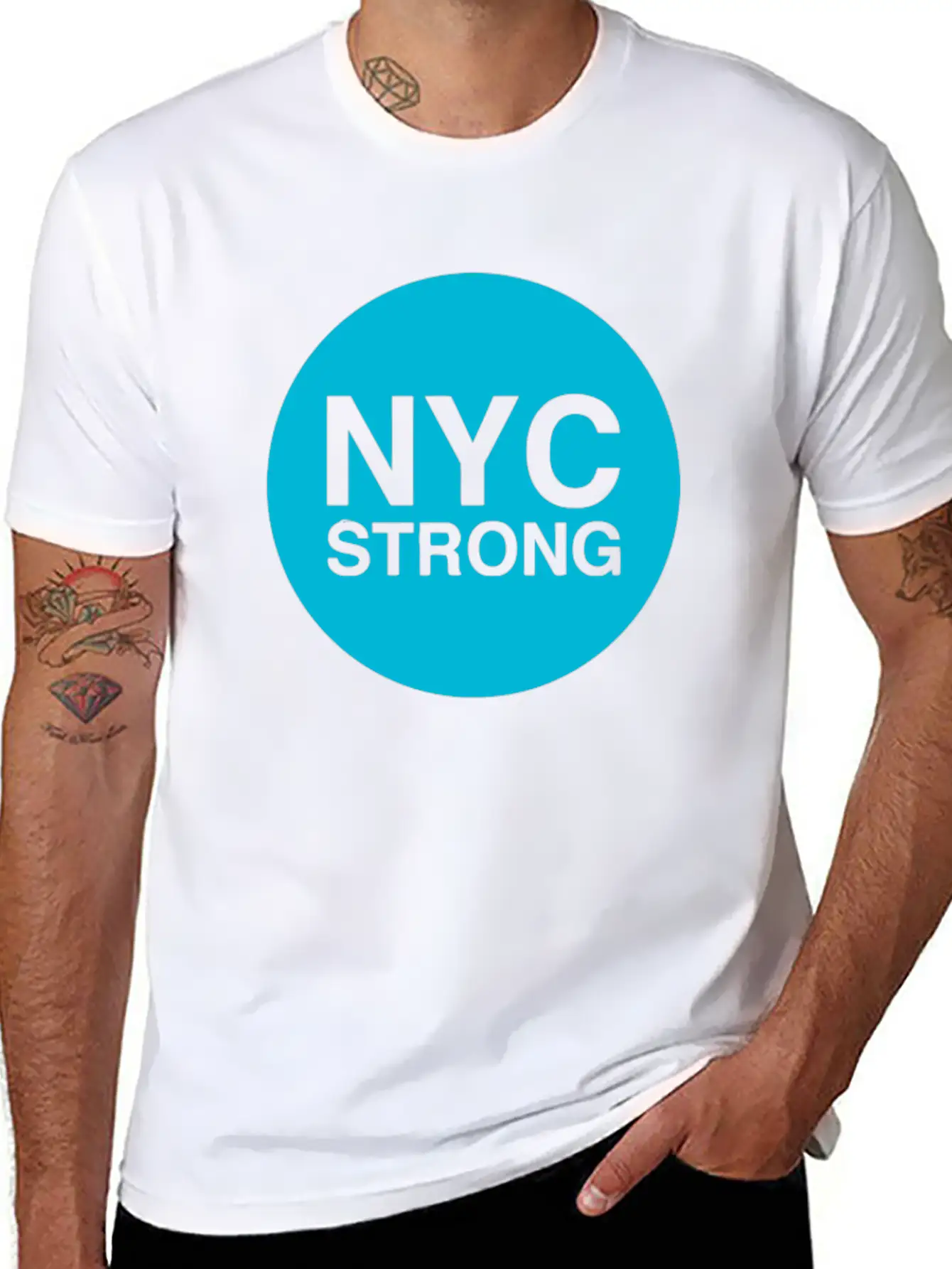 Nyc Strong Unisex Casual T-Shirt – Clean Design For Daily Comfort