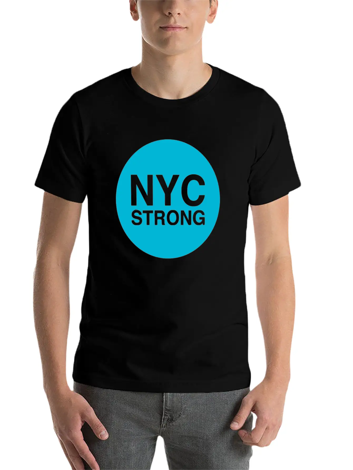 Nyc Strong Unisex Casual T-Shirt – Clean Design For Daily Comfort