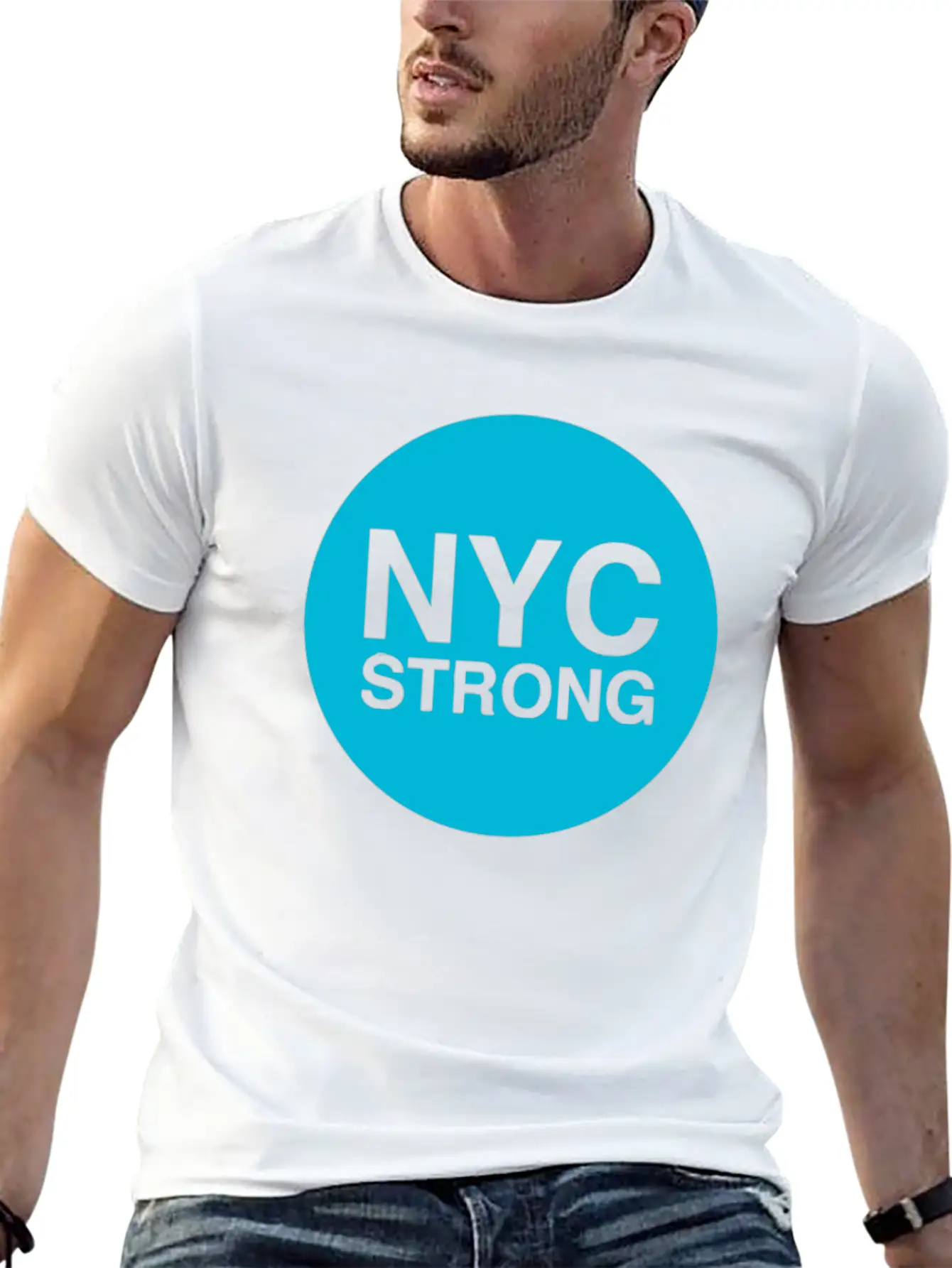 Nyc Strong Unisex Casual T-Shirt – Clean Design For Daily Comfort