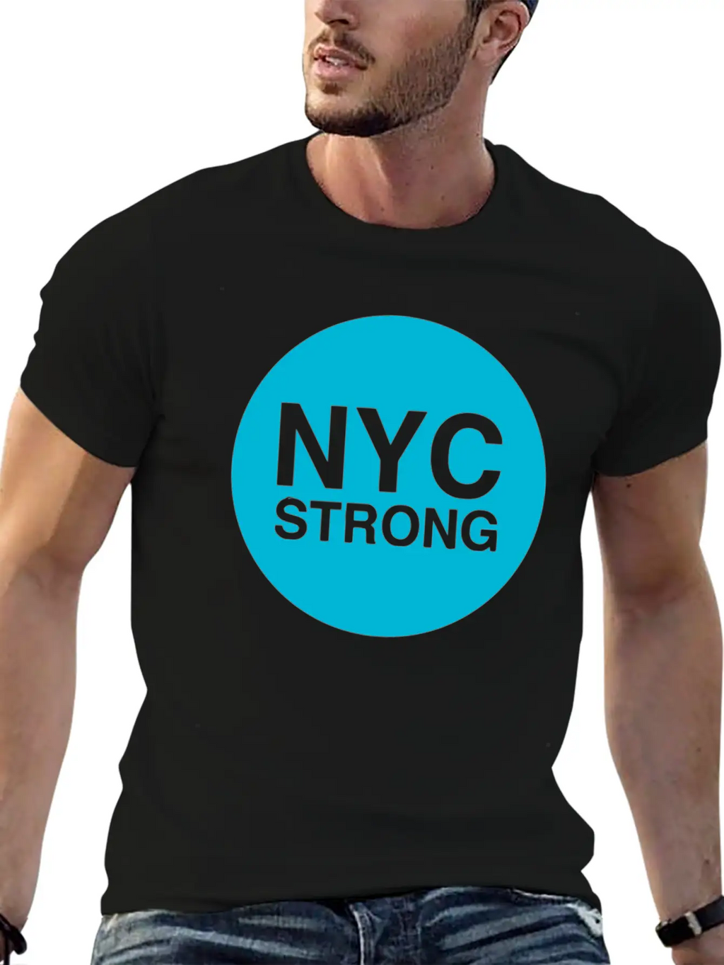 Nyc Strong Unisex Casual T-Shirt – Clean Design For Daily Comfort