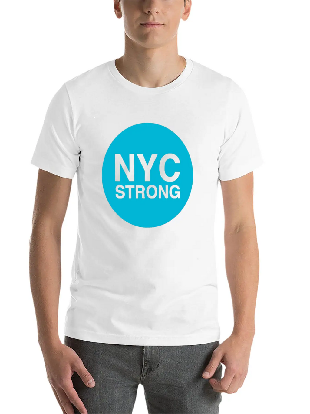 Nyc Strong Unisex Casual T-Shirt – Clean Design For Daily Comfort