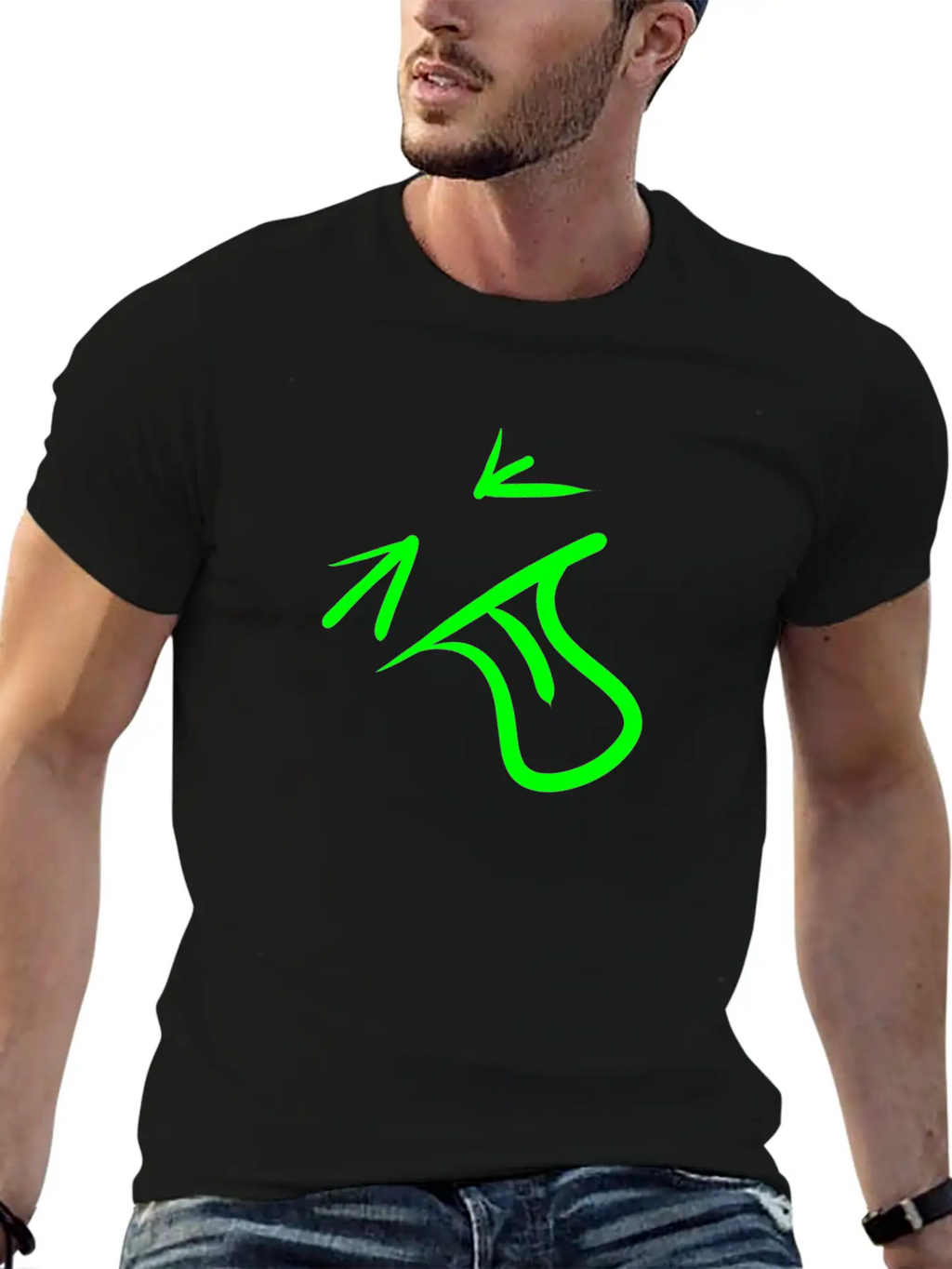Nyeah Green Unisex Casual T-Shirt – Clean Design For Daily Comfort