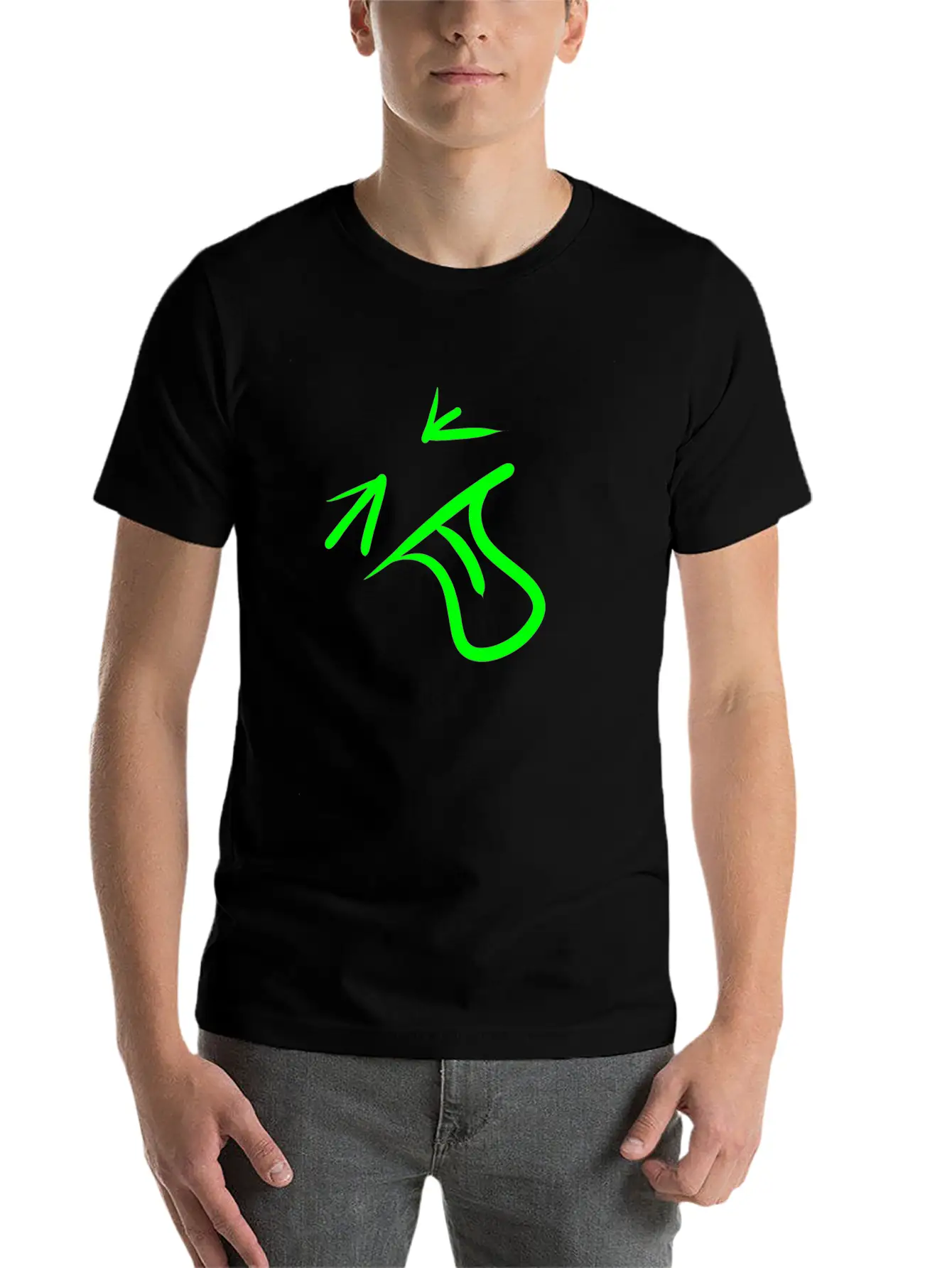 Nyeah Green Unisex Casual T-Shirt – Clean Design For Daily Comfort