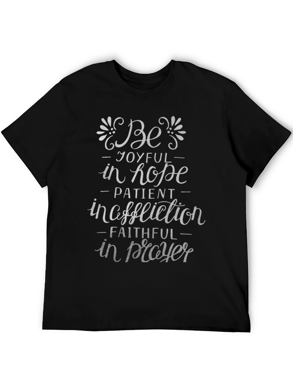 Be Joyful T-Shirt - Christian Inspirational Tee