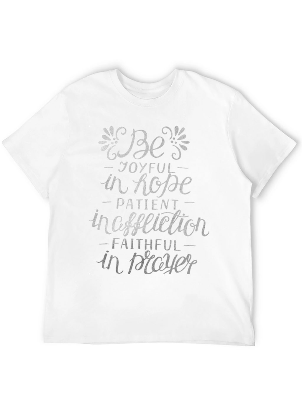 Be Joyful T-Shirt - Christian Inspirational Tee