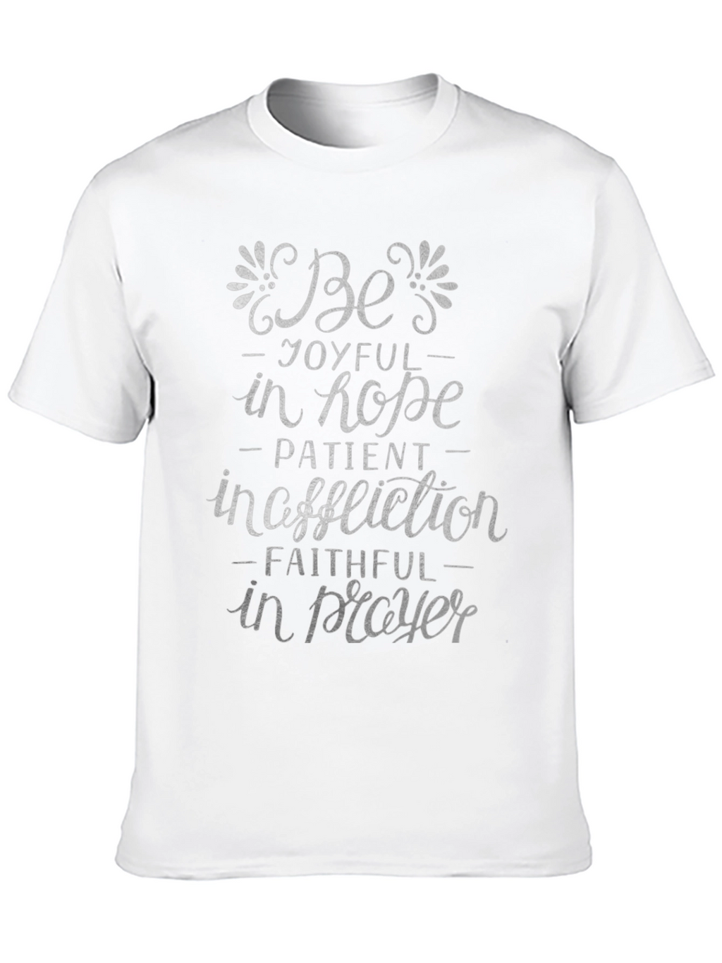 Be Joyful T-Shirt - Christian Inspirational Tee