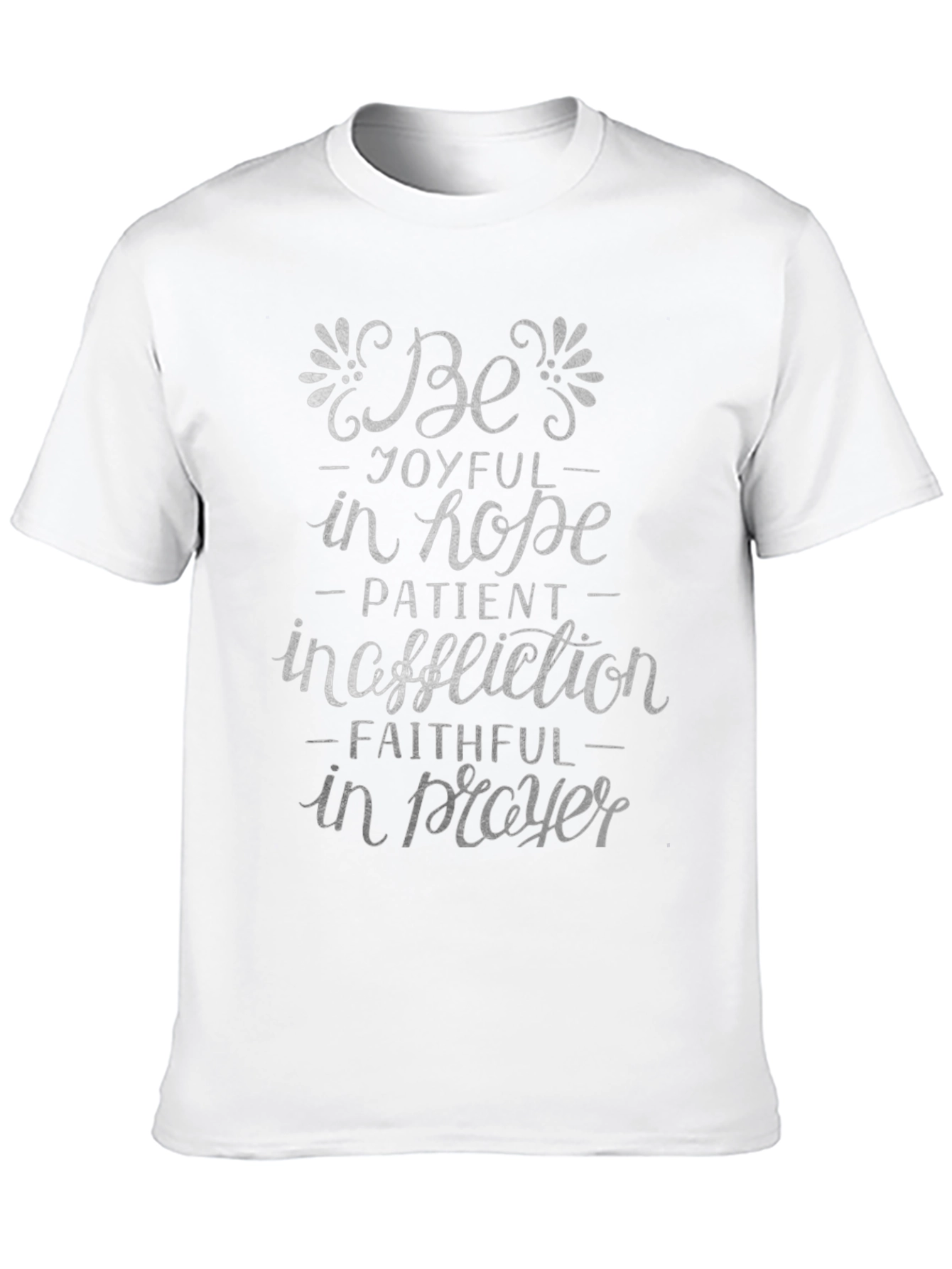 Be Joyful T-Shirt - Christian Inspirational Tee