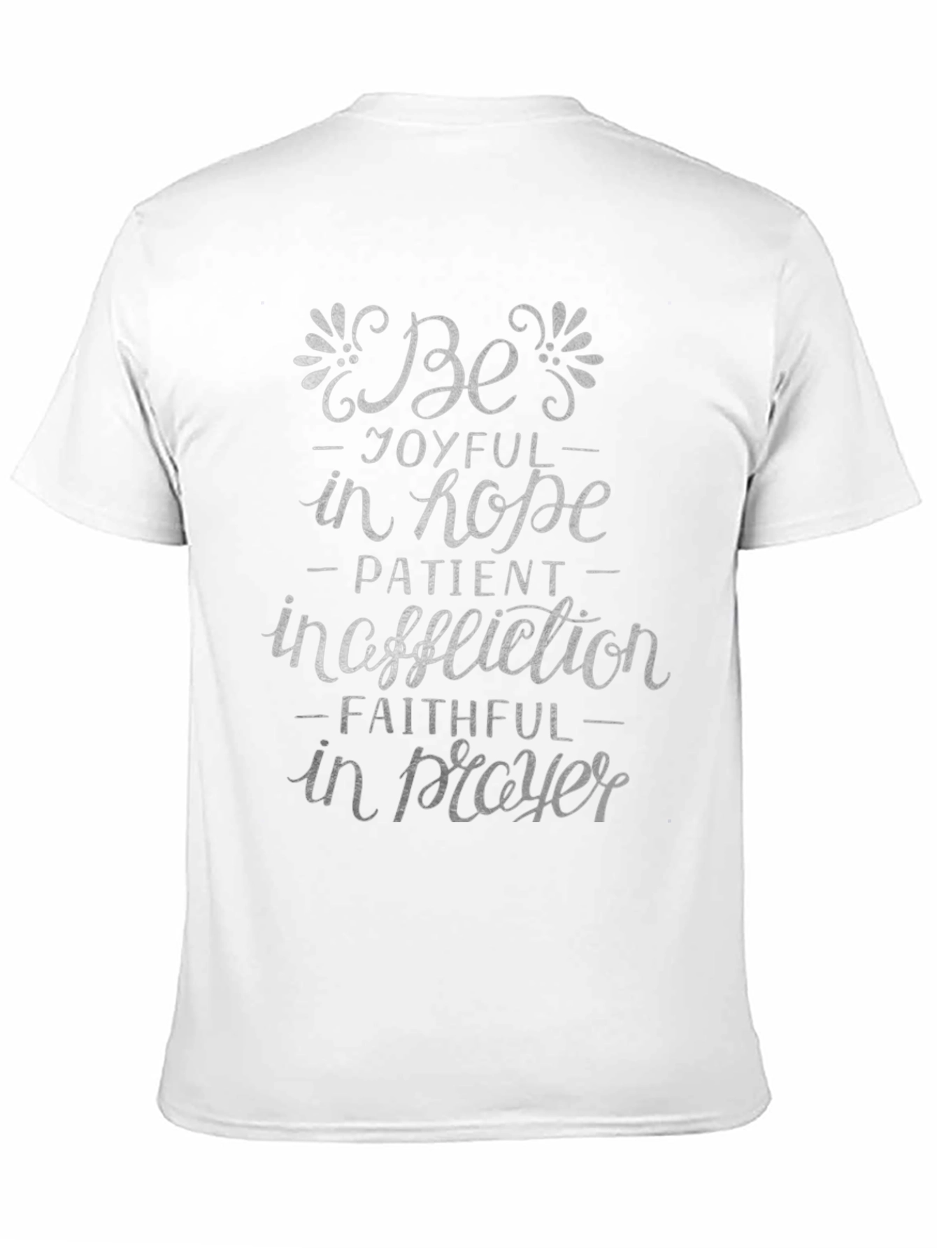 Be Joyful T-Shirt - Christian Inspirational Tee