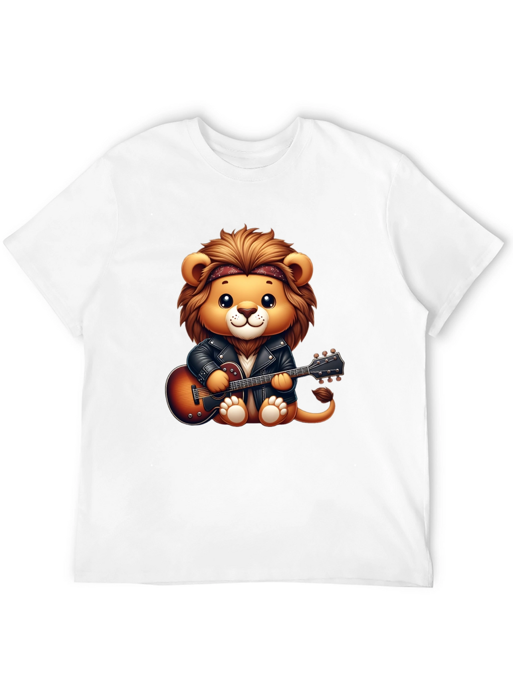 Lion Rockstar Graphic Tee