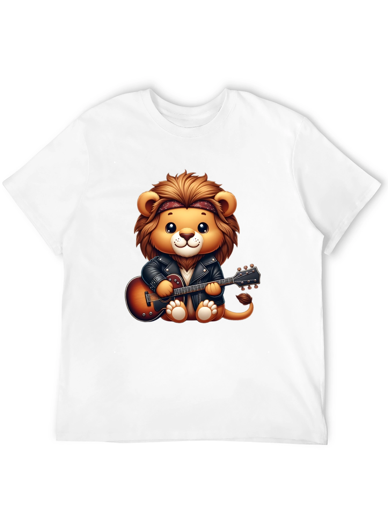 Lion Rockstar Graphic Tee