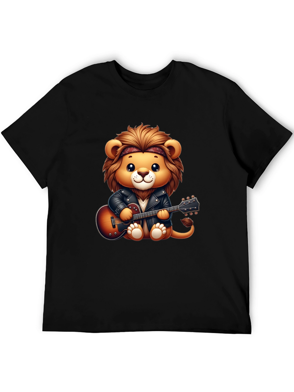 Lion Rockstar Graphic Tee