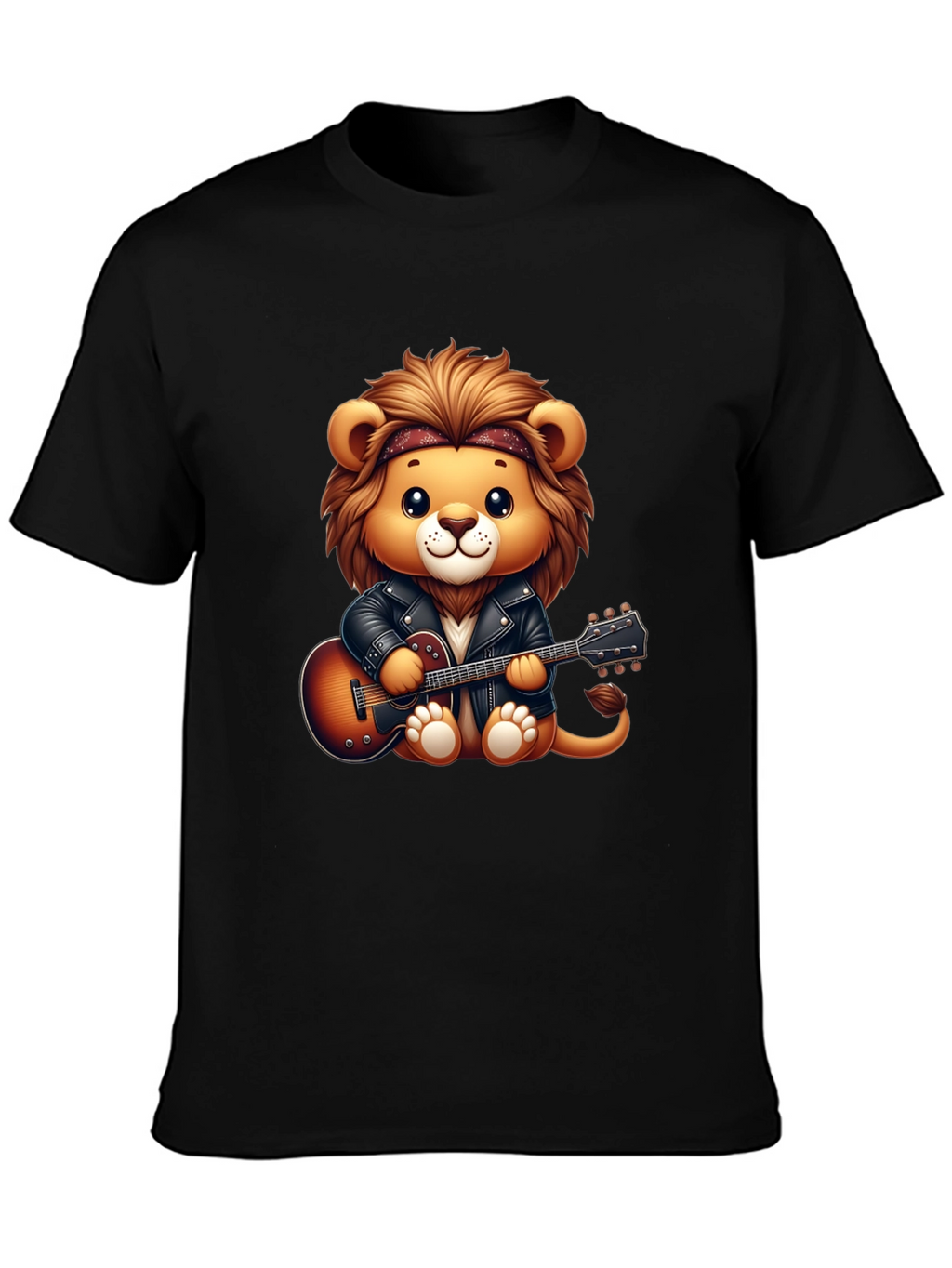 Lion Rockstar Graphic Tee