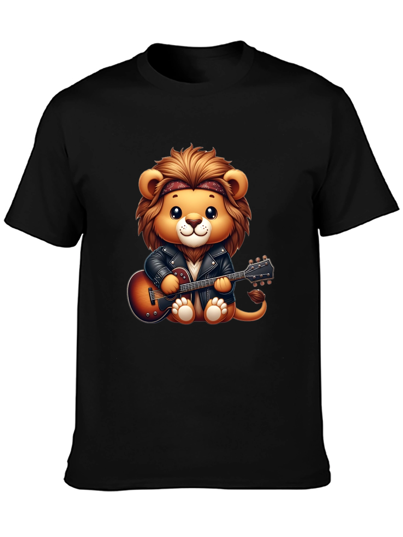 Lion Rockstar Graphic Tee
