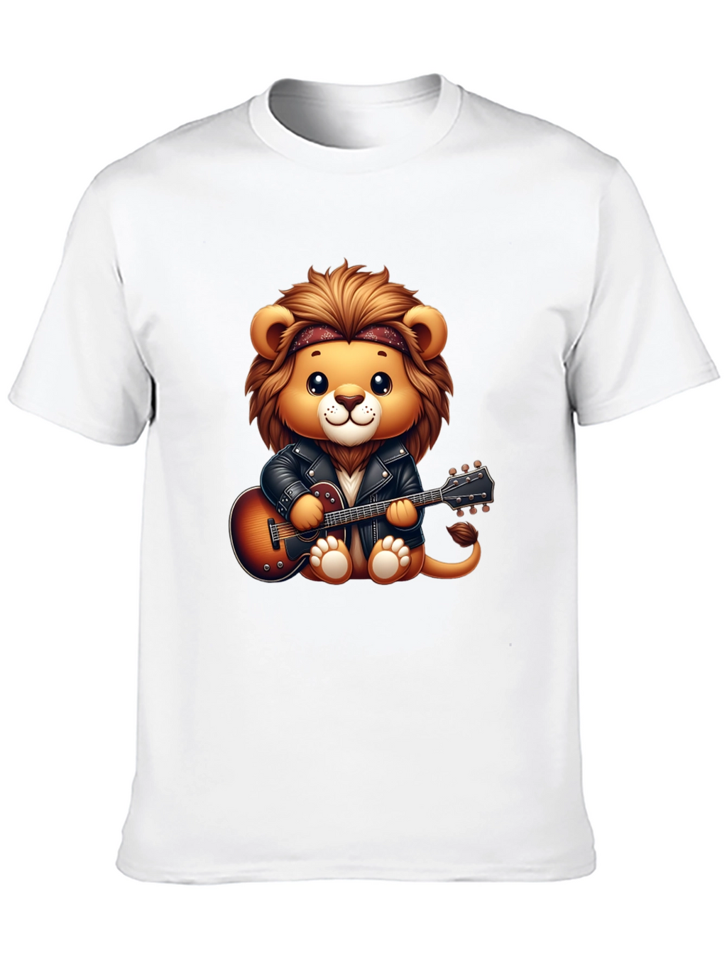 Lion Rockstar Graphic Tee