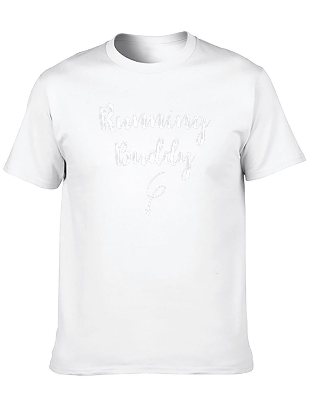 Running Buddy Black Graphic Tee