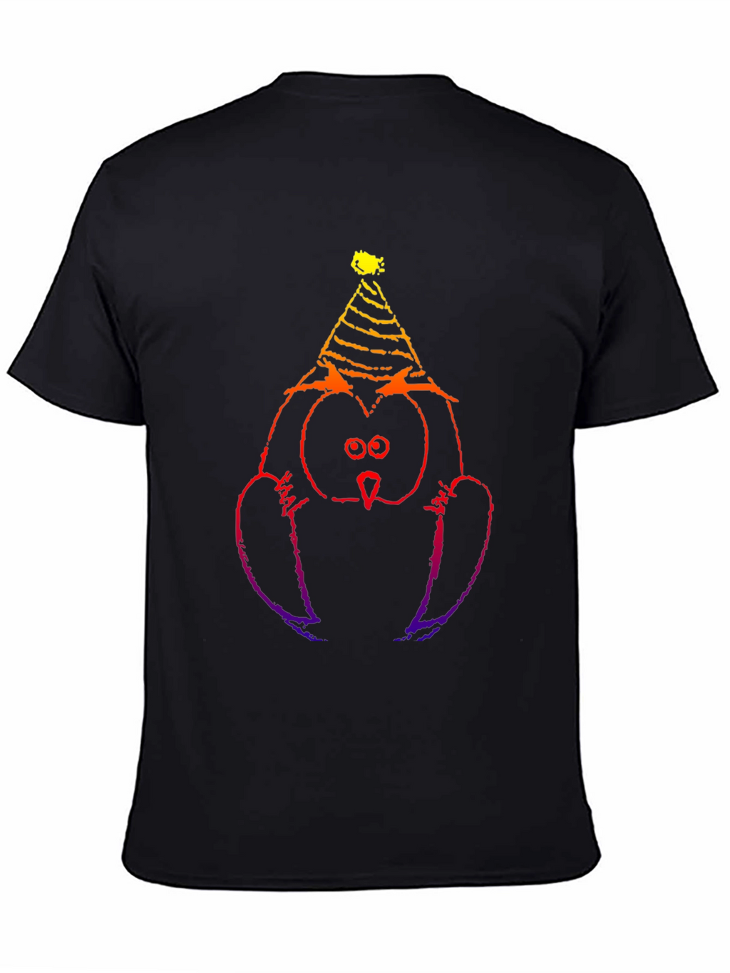 Party Owl Black T-Shirt - Fun & Unique Design