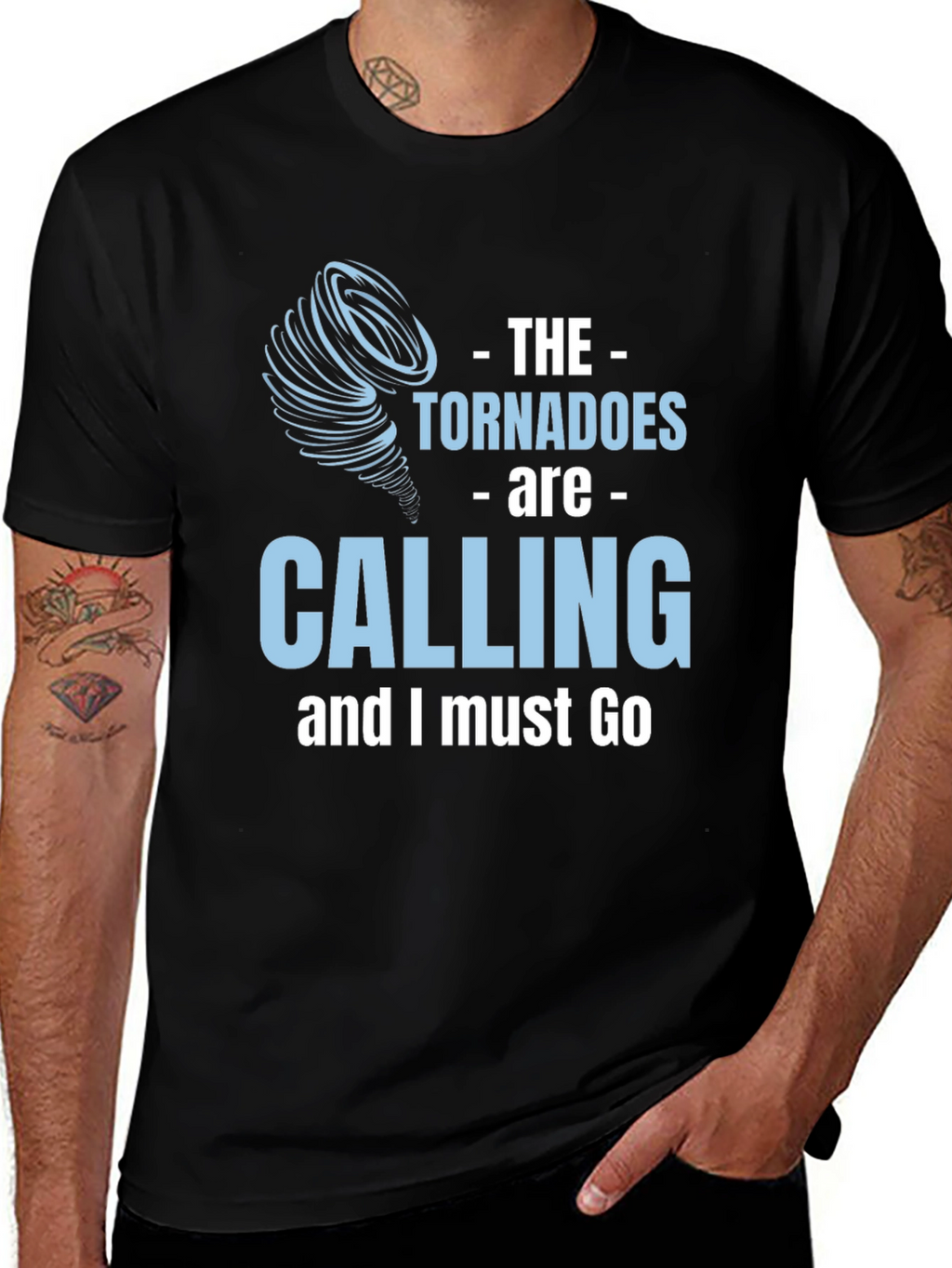 Tornadoes Are Calling Graphic Tee