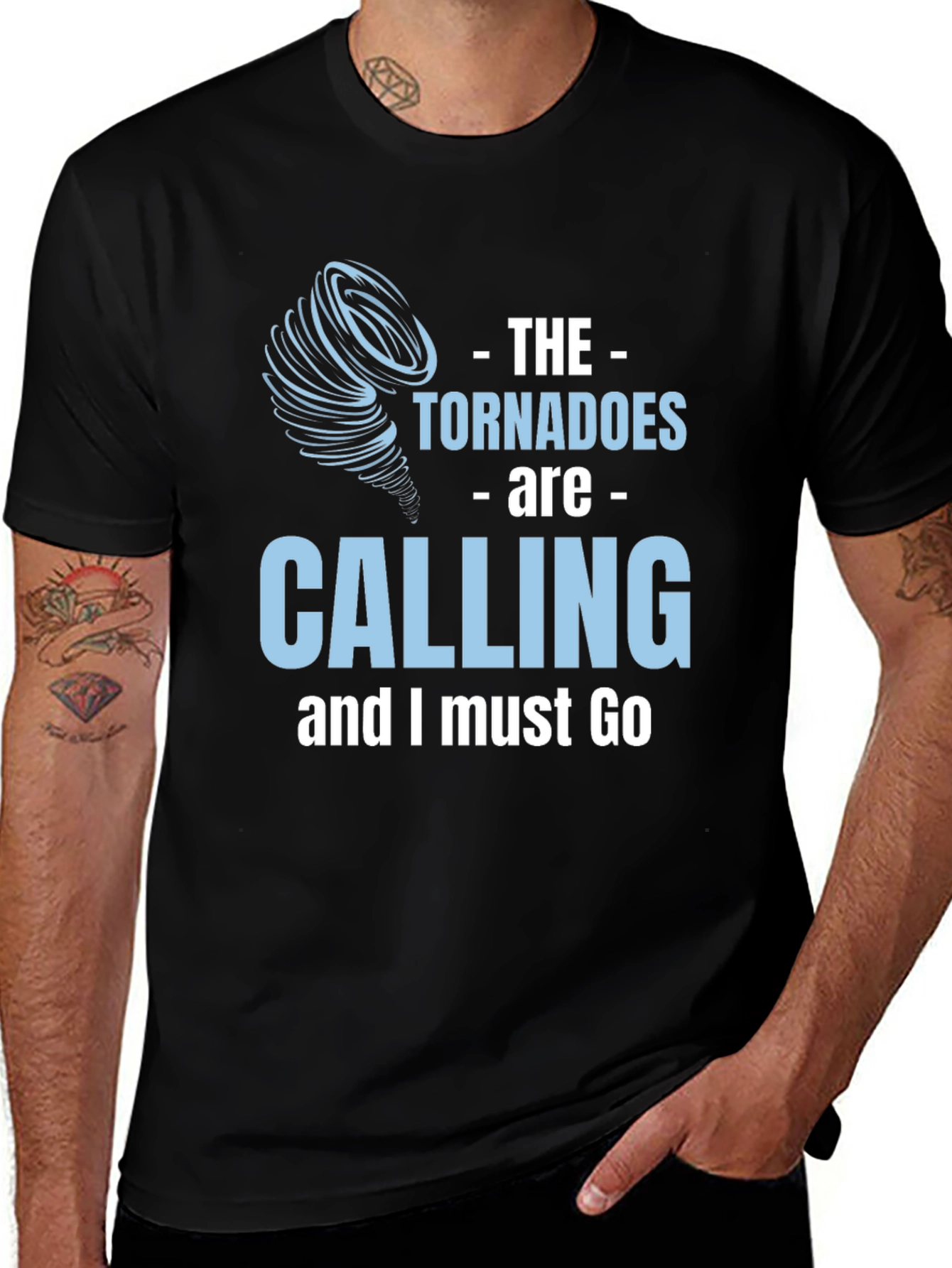 Tornadoes Are Calling Graphic Tee