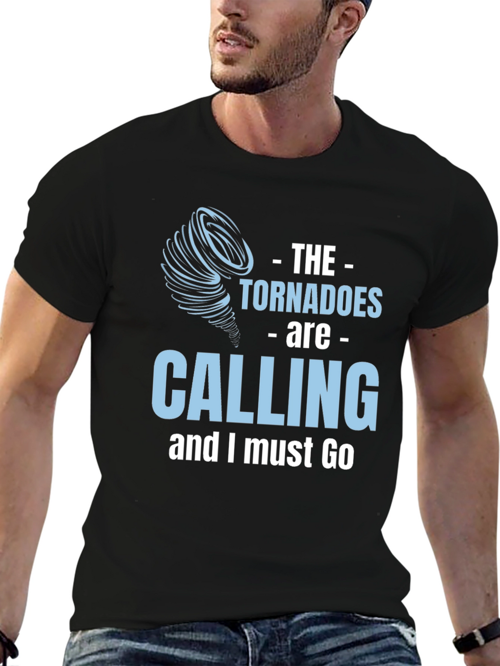 Tornadoes Are Calling Graphic Tee