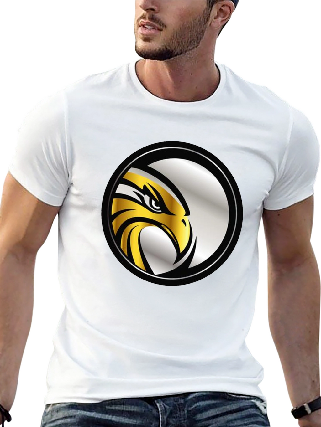 Eagle Emblem Black T-Shirt