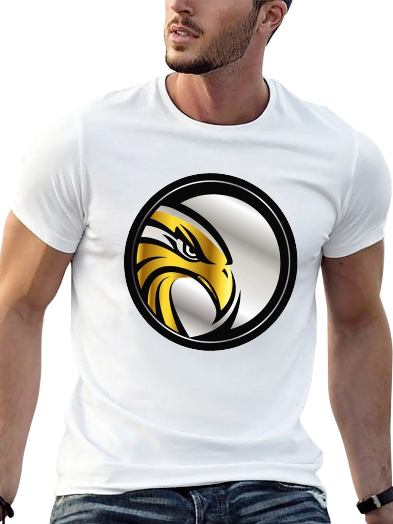 Eagle Emblem Black T-Shirt