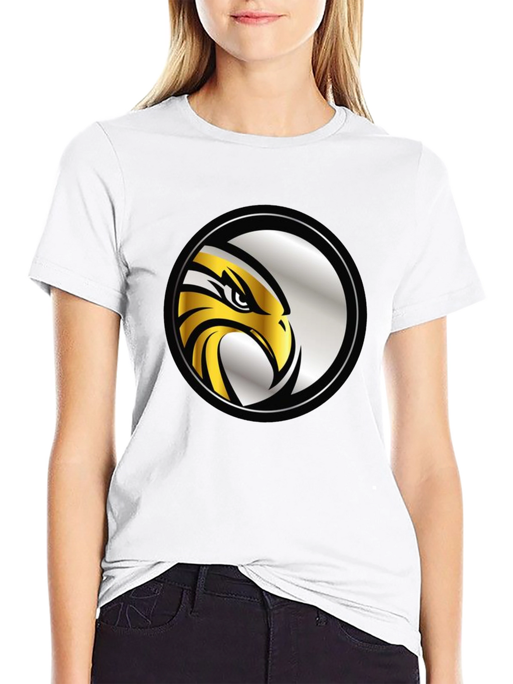 Eagle Emblem Black T-Shirt