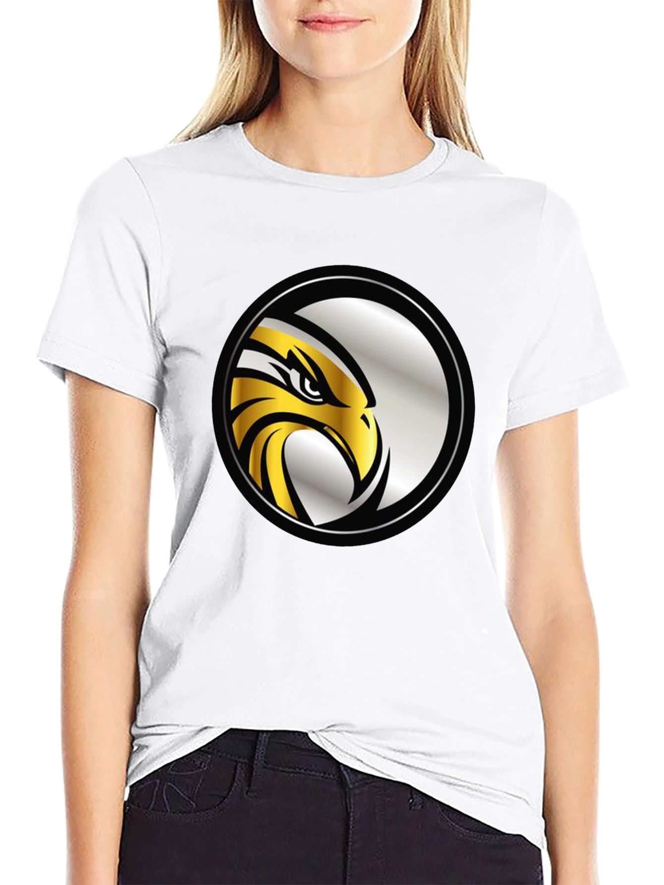 Eagle Emblem Black T-Shirt