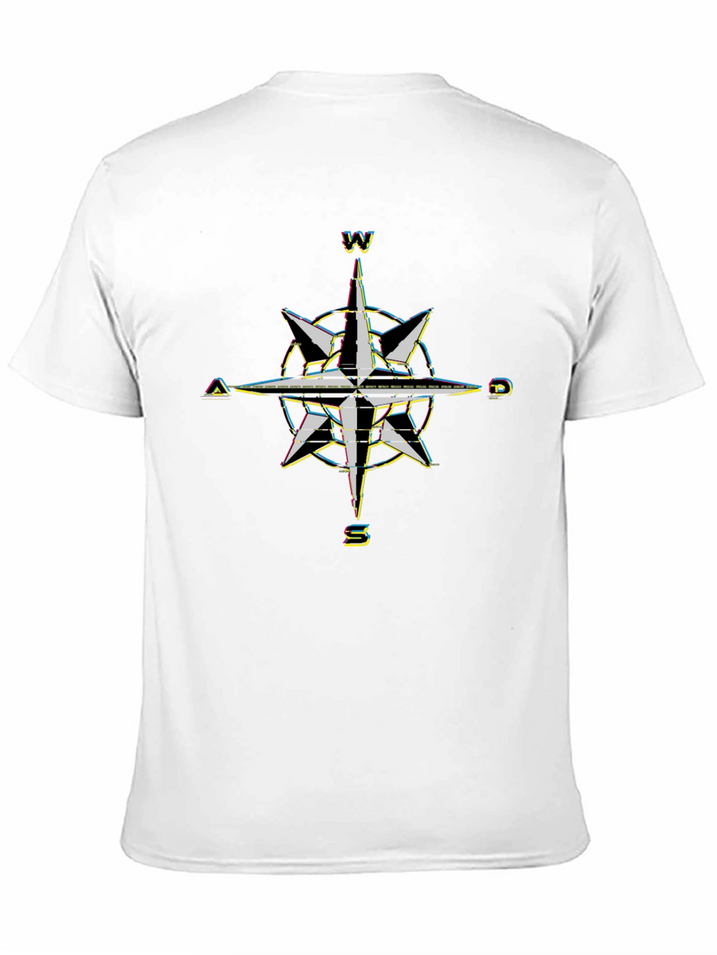 Compass Rose Graphic Tee - Black T-Shirt