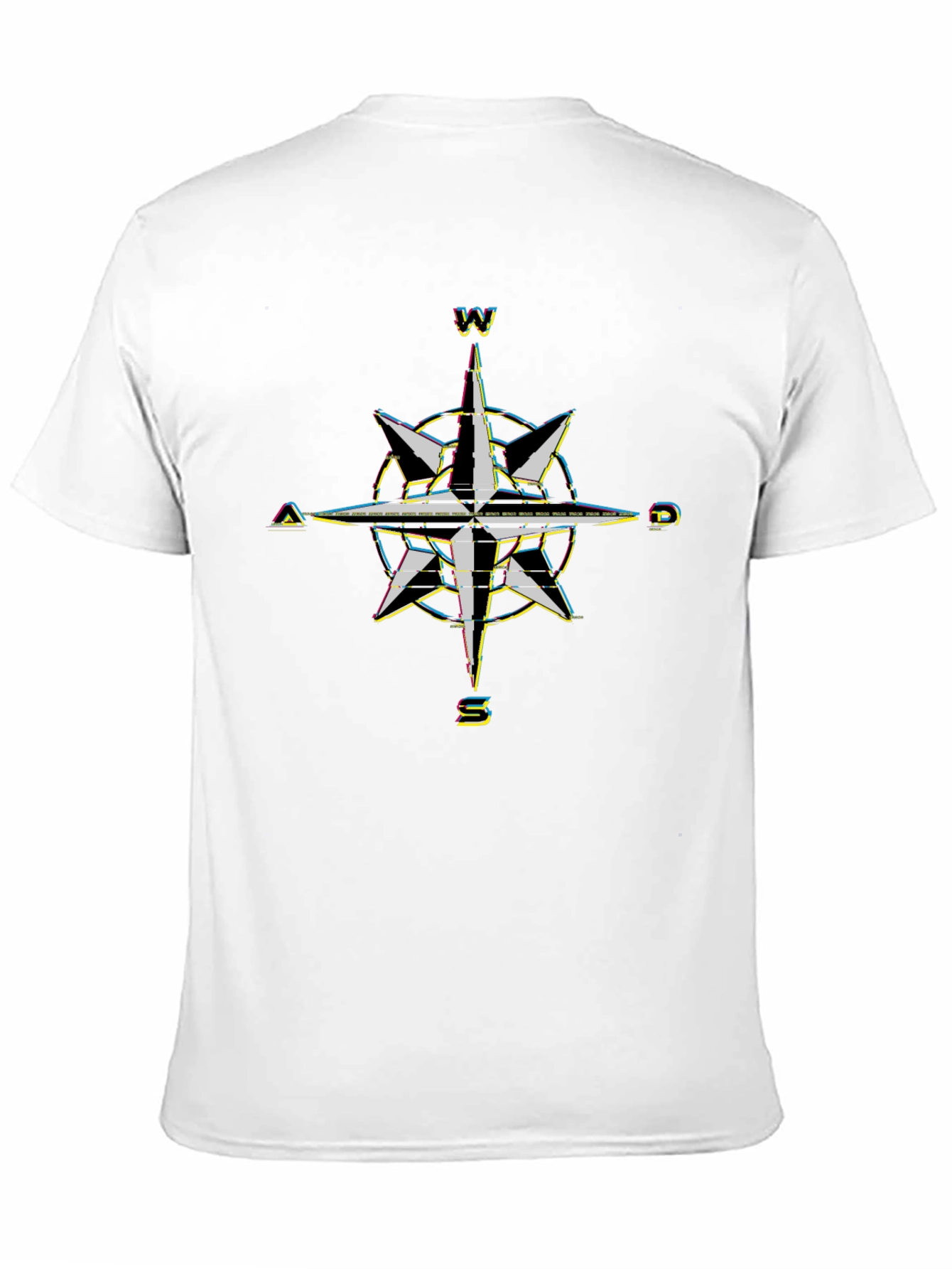 Compass Rose Graphic Tee - Black T-Shirt