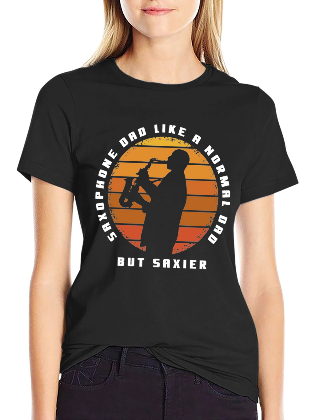 Saxophone Dad T-Shirt - Saxier Than Normal!