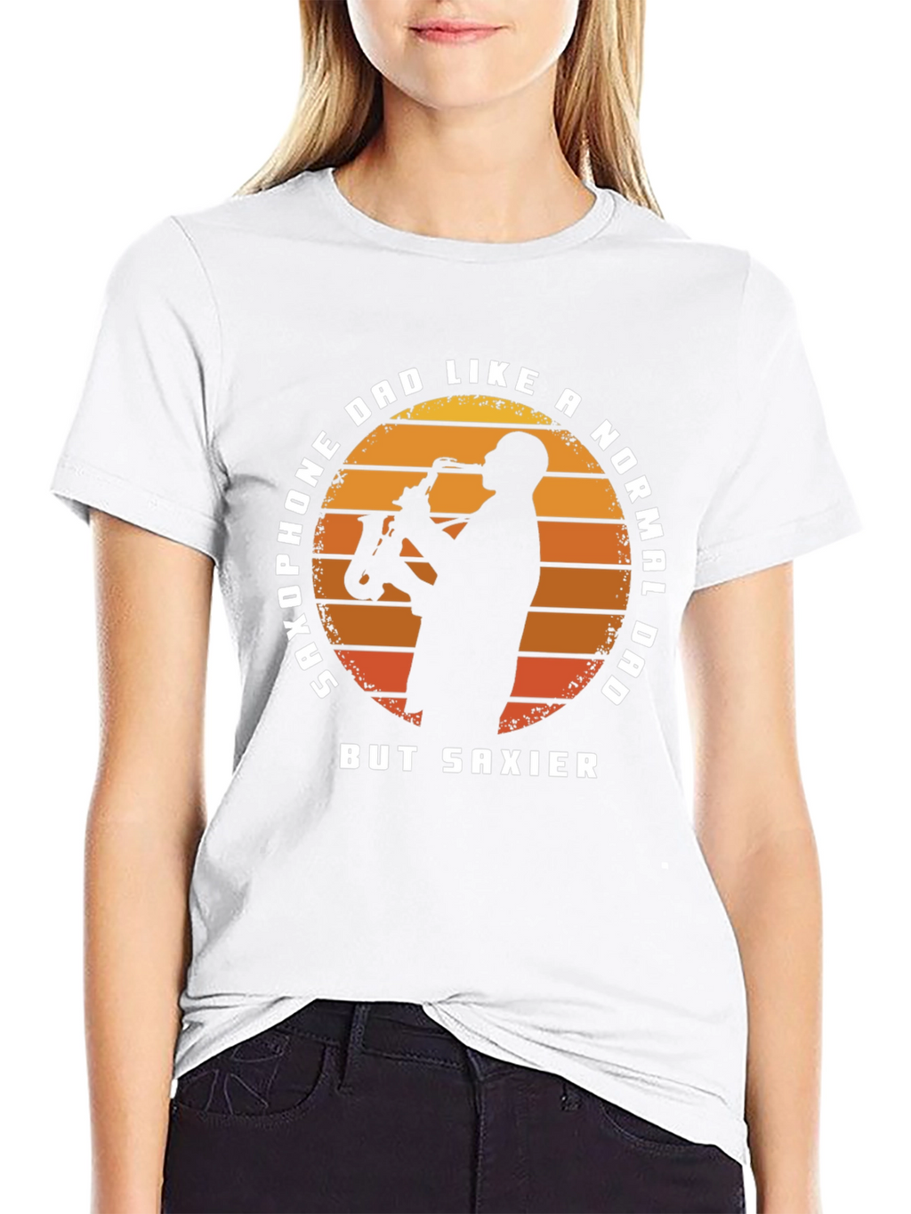 Saxophone Dad T-Shirt - Saxier Than Normal!