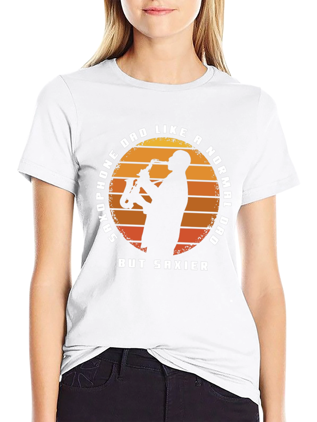 Saxophone Dad T-Shirt - Saxier Than Normal!