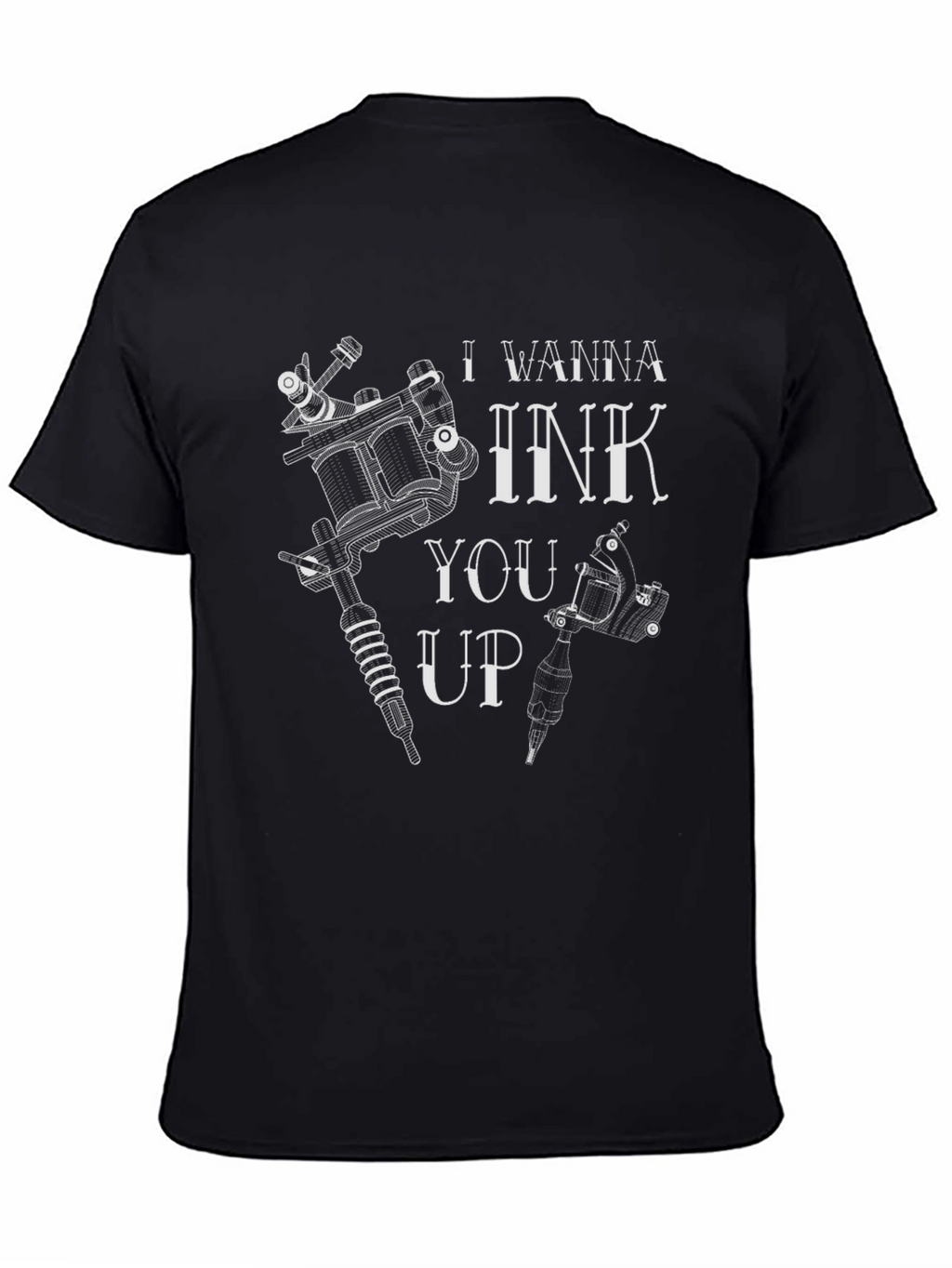I Wanna Ink You Up Graphic T-Shirt - Black