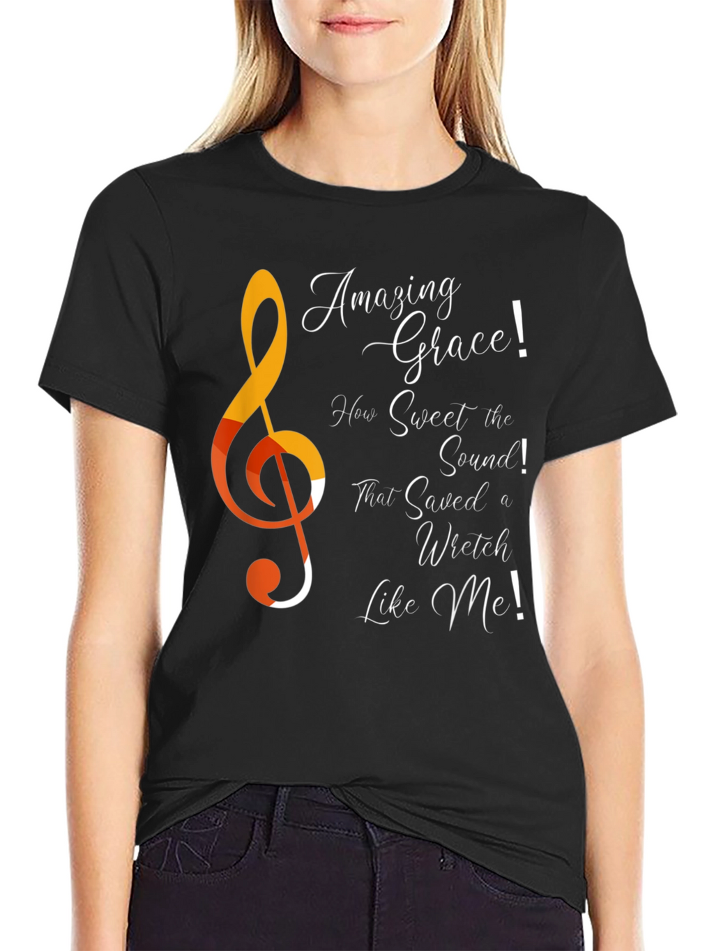 Amazing Grace T-Shirt - Christian Music Tee