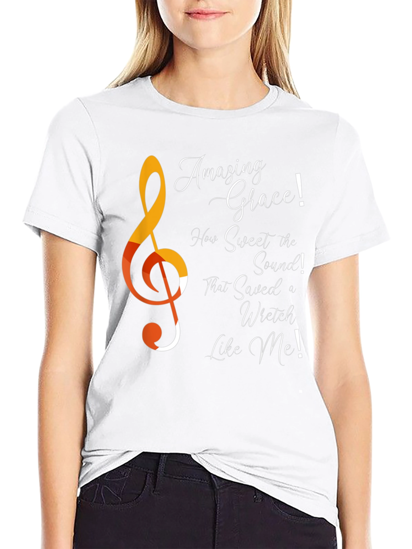 Amazing Grace T-Shirt - Christian Music Tee