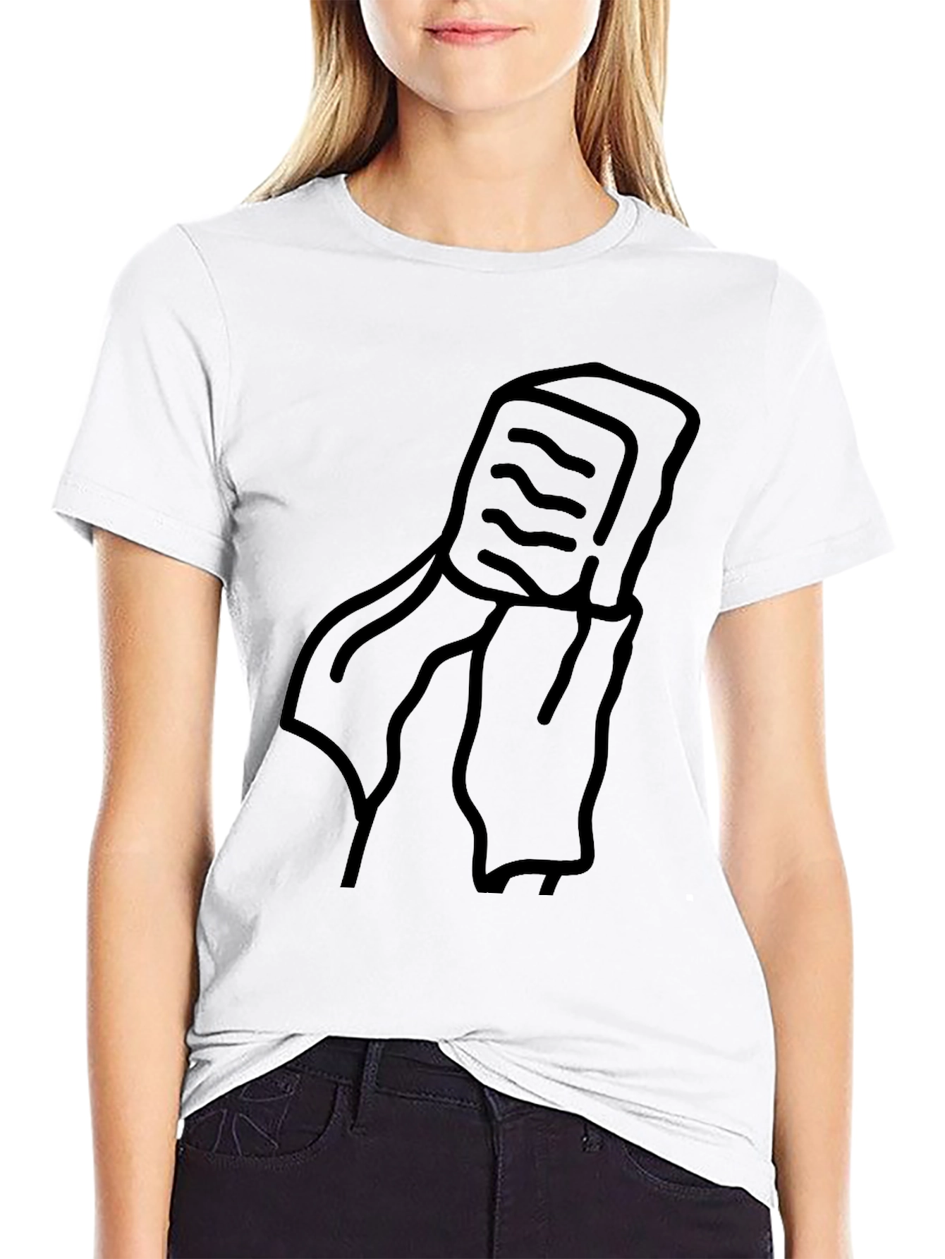 Mens Black Graphic T-Shirt - Retro Cassette Tape Design