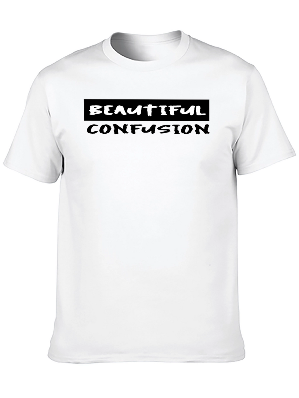 Beautiful Confusion Graphic Tee - Black