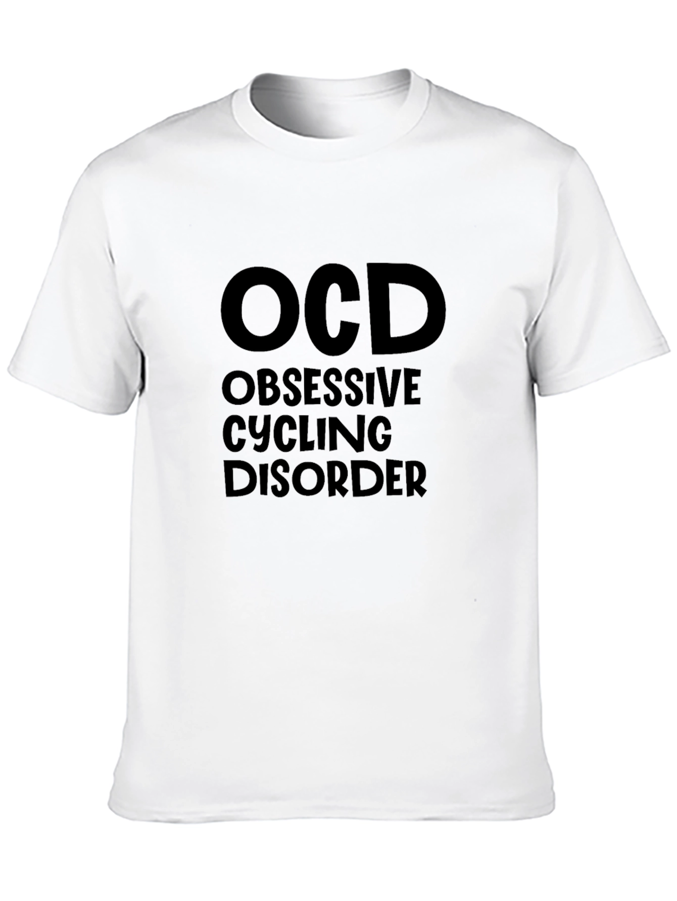 OCD Obsessive Cycling Disorder Graphic T-Shirt