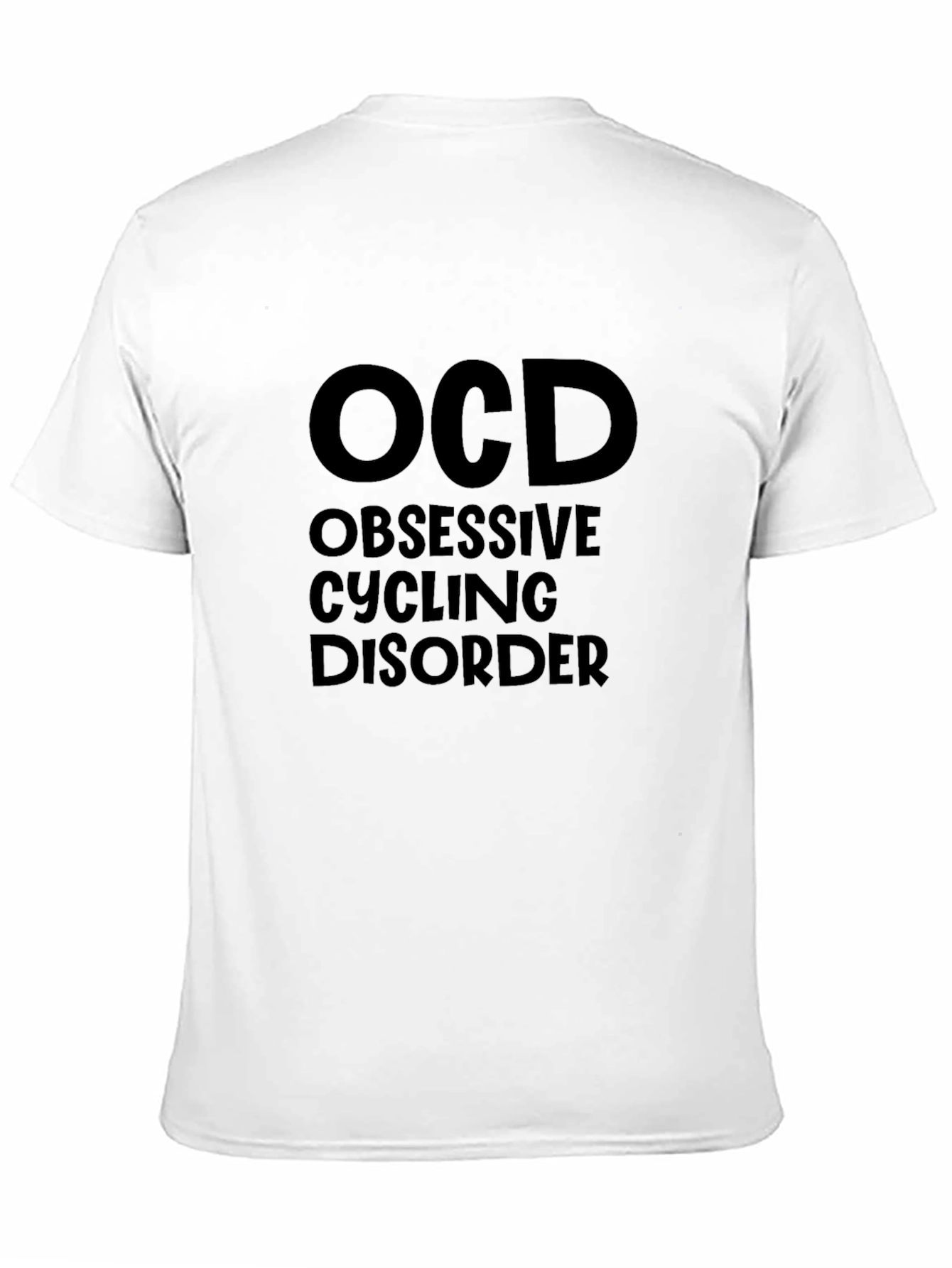 OCD Obsessive Cycling Disorder Graphic T-Shirt