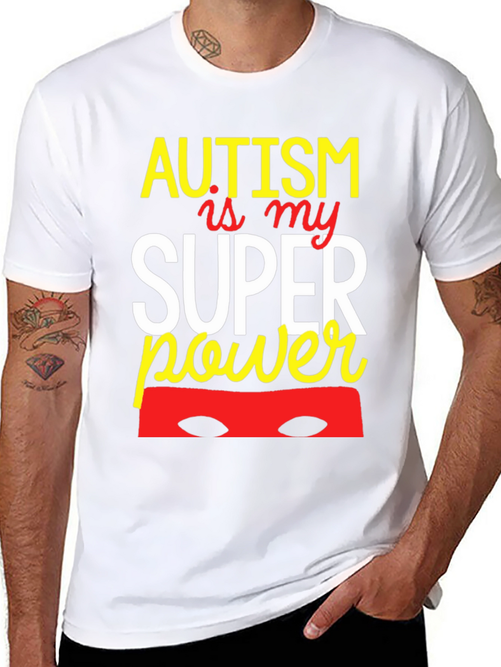 Autism Is My Superpower Graphic Tee